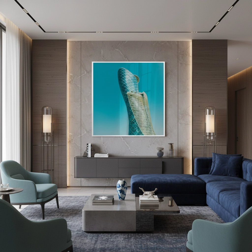 The Leaning Tower of Abu Dhabi - Fine Art