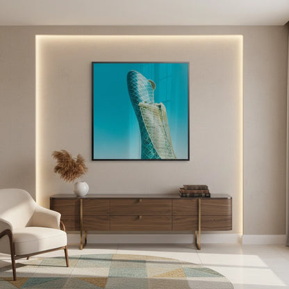 The Leaning Tower of Abu Dhabi - Fine Art
