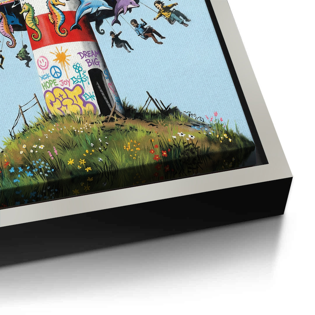 2The Lighthouse Carousel - Canvas