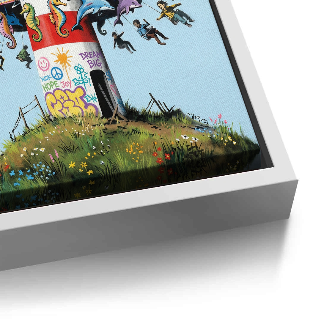 2The Lighthouse Carousel - Canvas