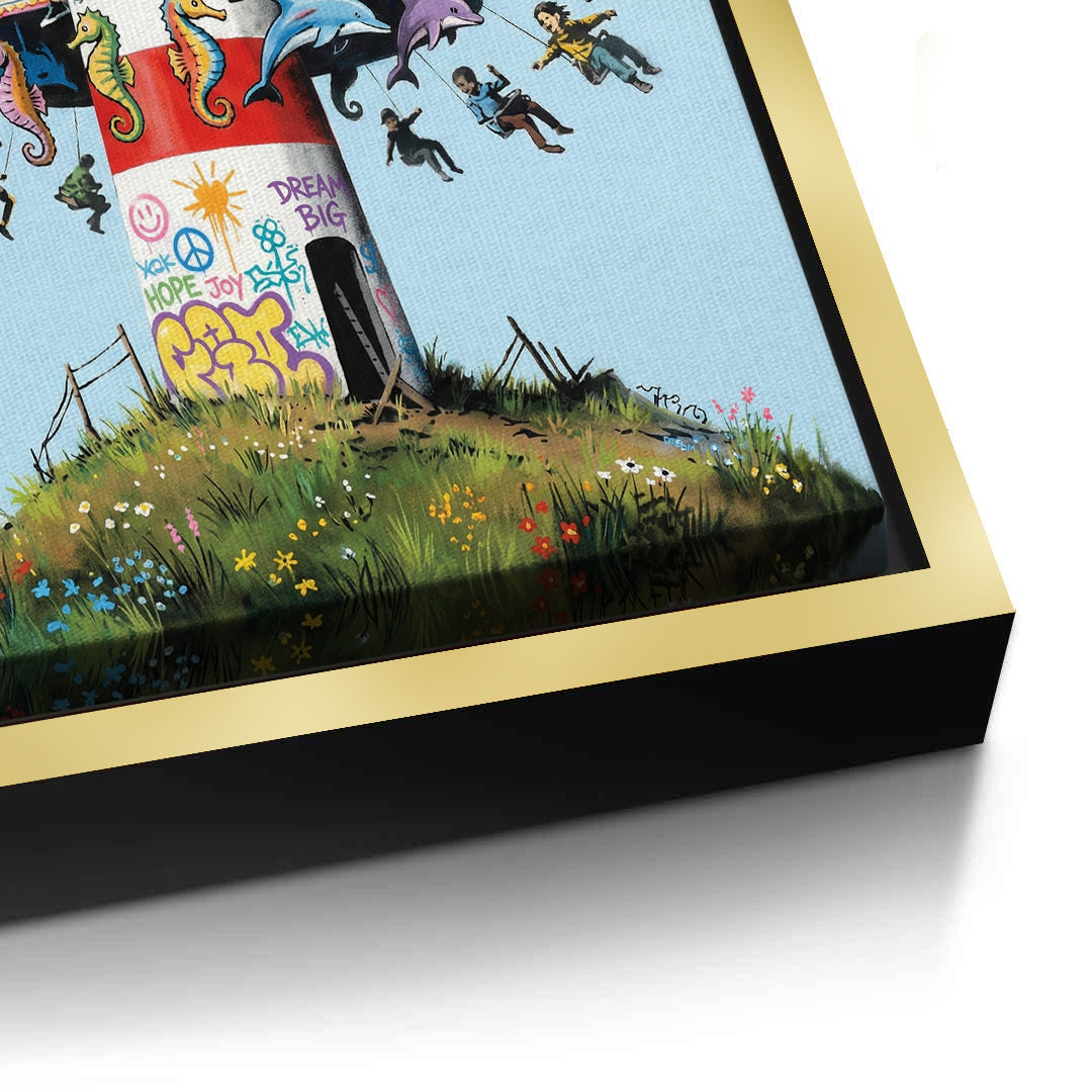 2The Lighthouse Carousel - Canvas