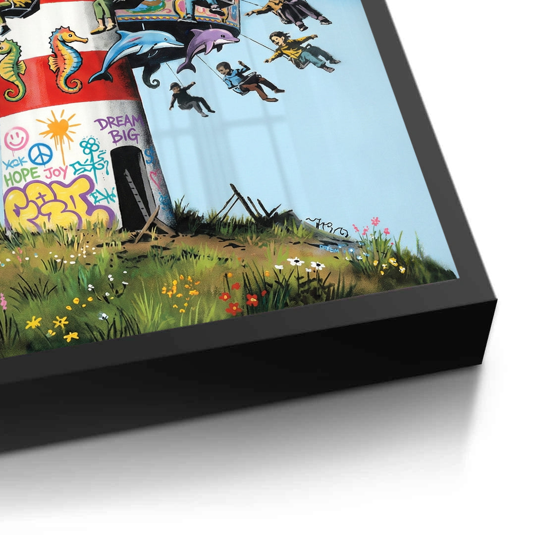 2The Lighthouse Carousel - Fine Art