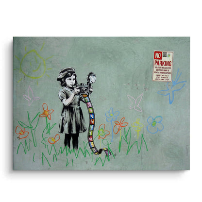 The Little Photographer - Canvas