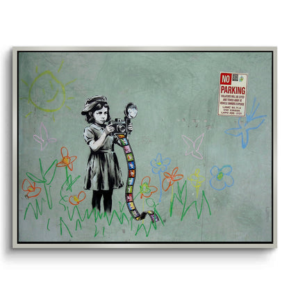 The Little Photographer - Canvas