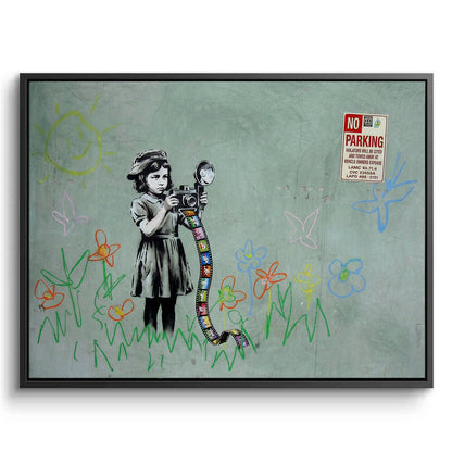 The Little Photographer - Canvas