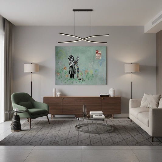 The Little Photographer - Canvas