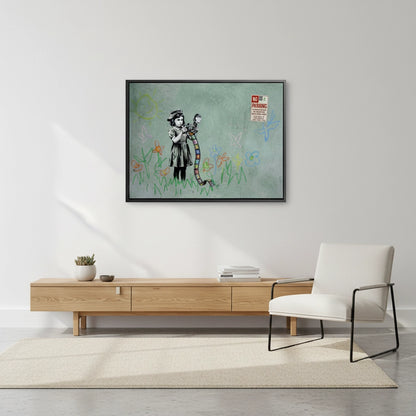 The Little Photographer - Canvas