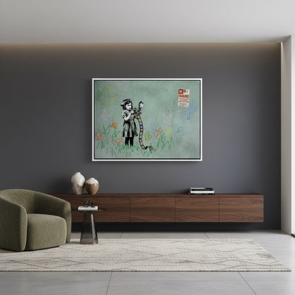 The Little Photographer - Canvas