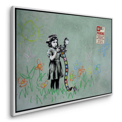 The Little Photographer - Canvas