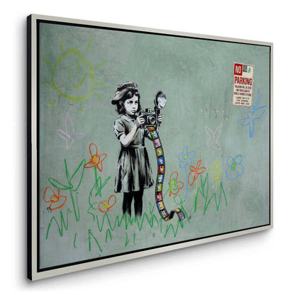 The Little Photographer - Canvas