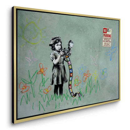 The Little Photographer - Canvas