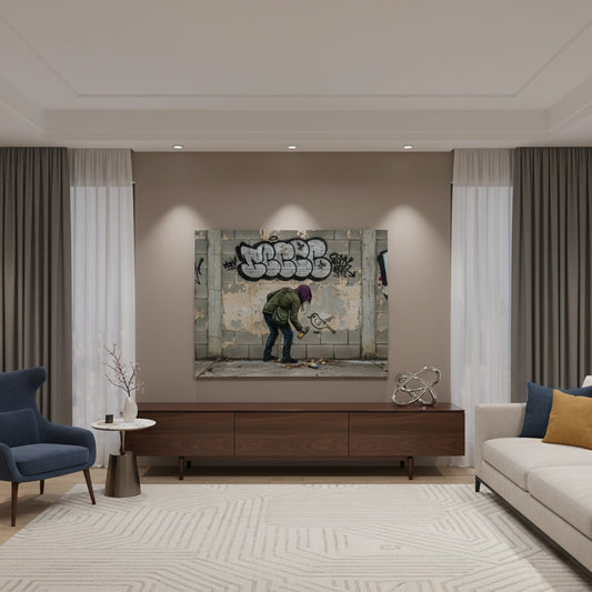 The Messenger - Canvas