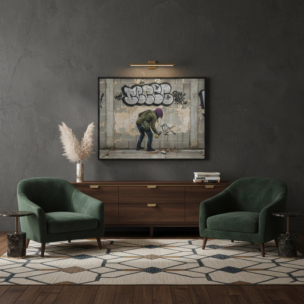 2The Messenger - Fine Art