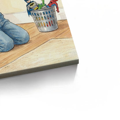 The New Superhero - Canvas