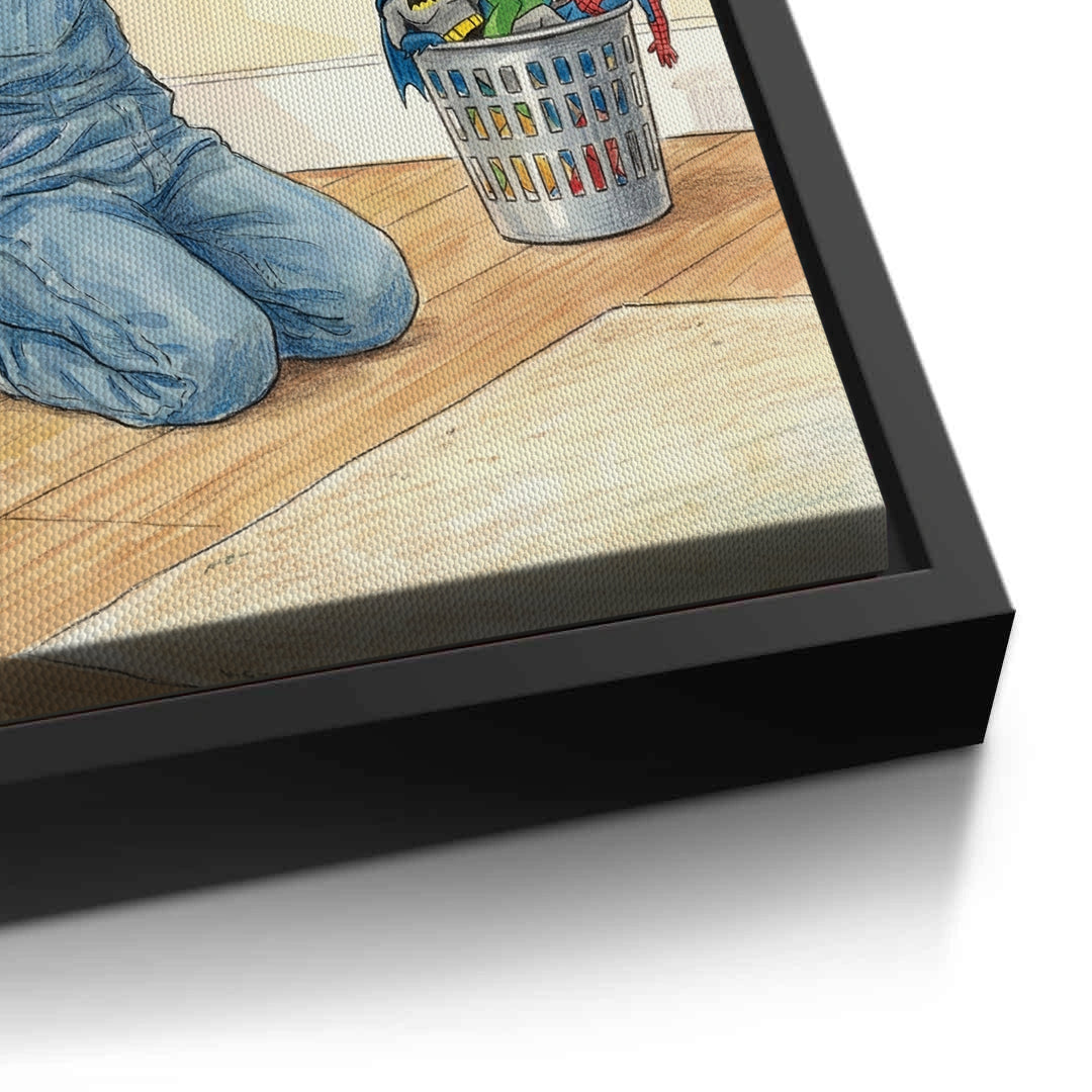 2The New Superhero - Canvas