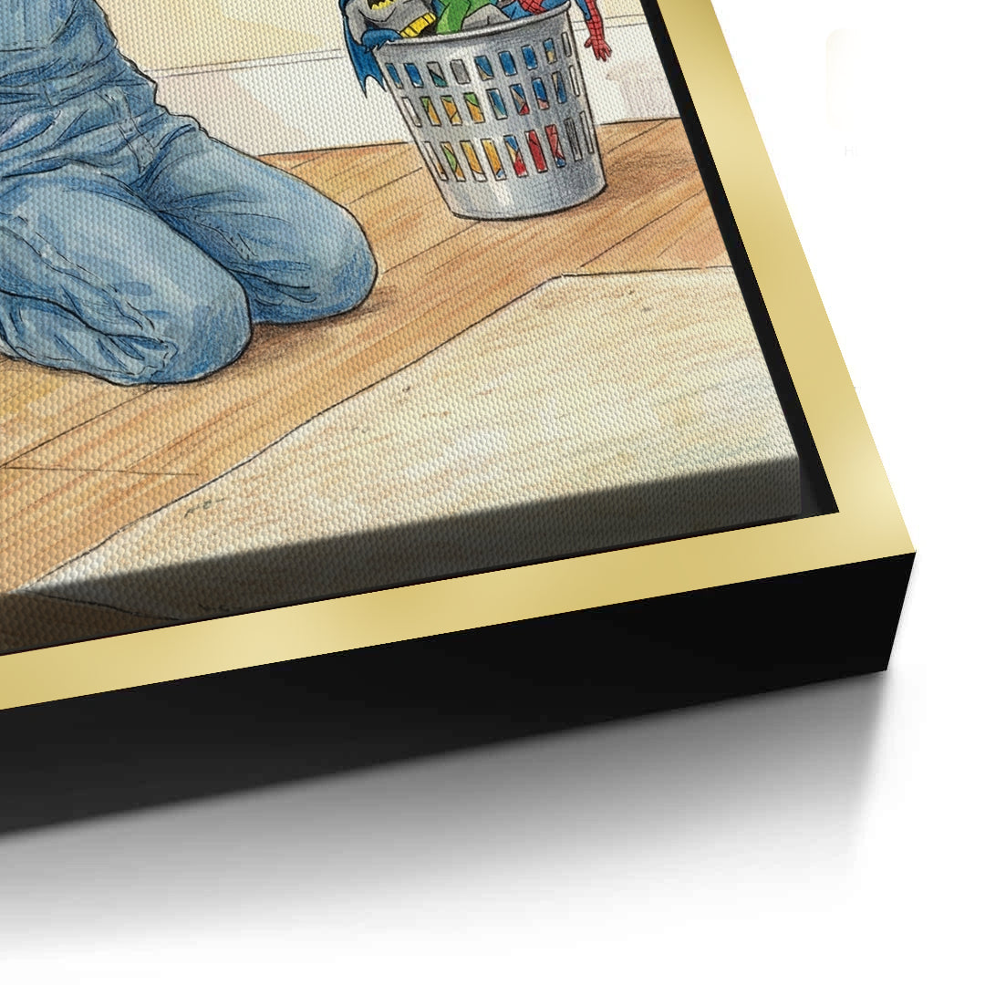 2The New Superhero - Canvas