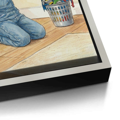 The New Superhero - Canvas