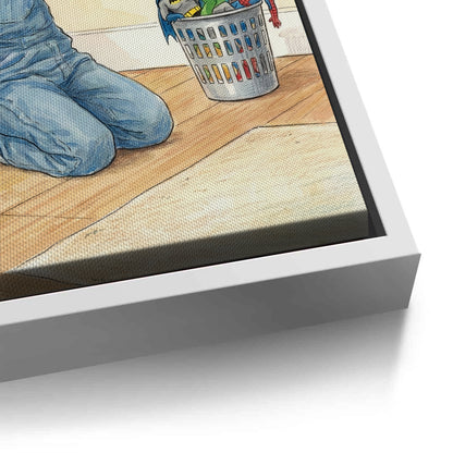 The New Superhero - Canvas