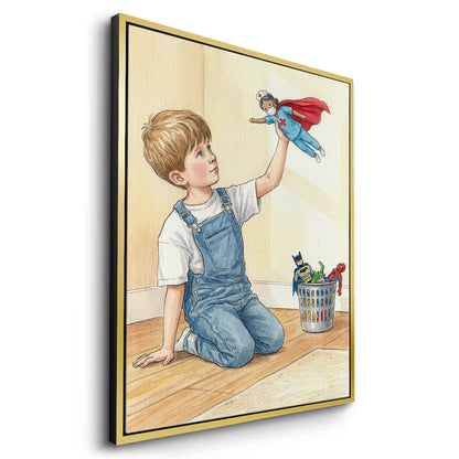 The New Superhero - Canvas