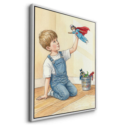 The New Superhero - Canvas