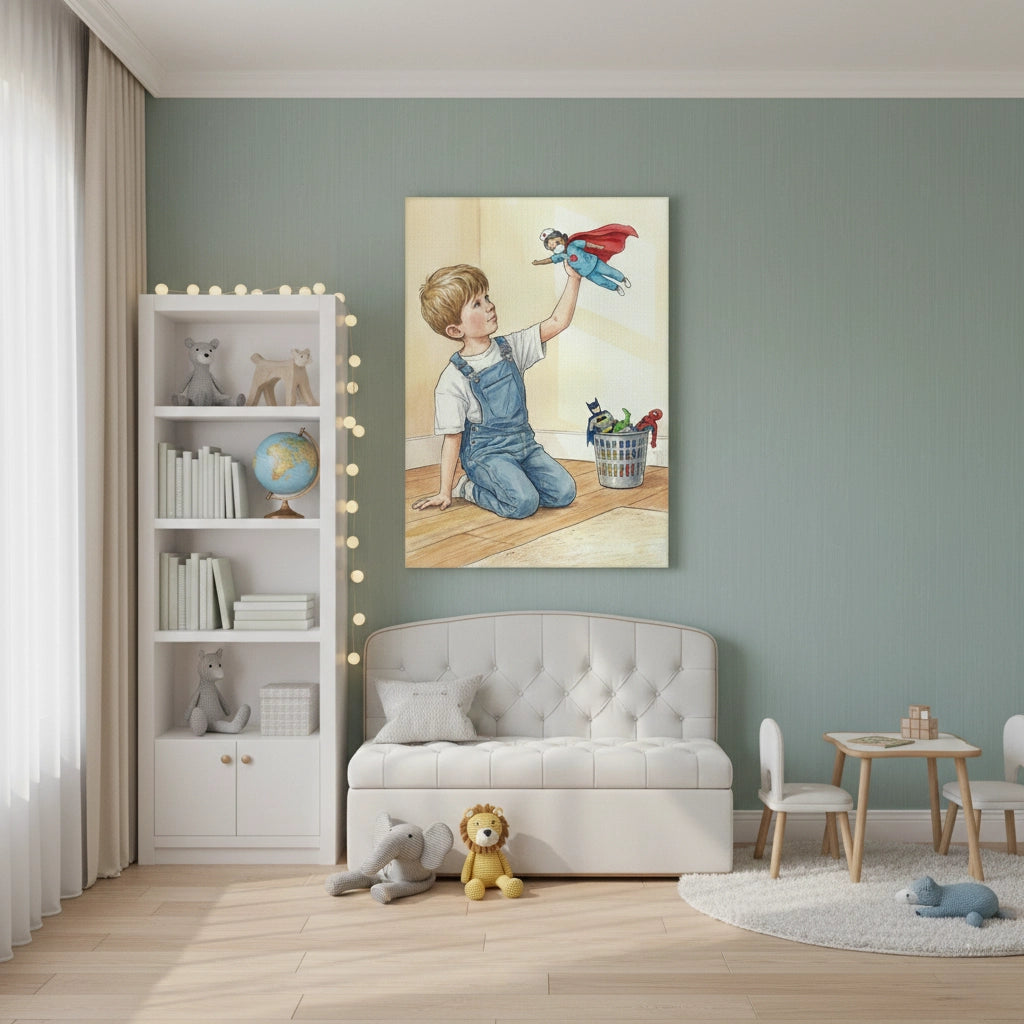 The New Superhero - Canvas