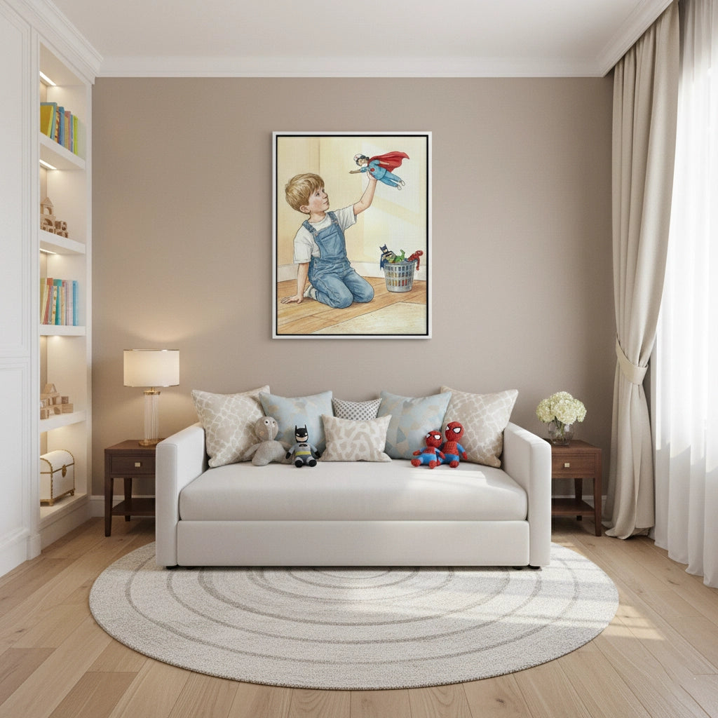 2The New Superhero - Canvas