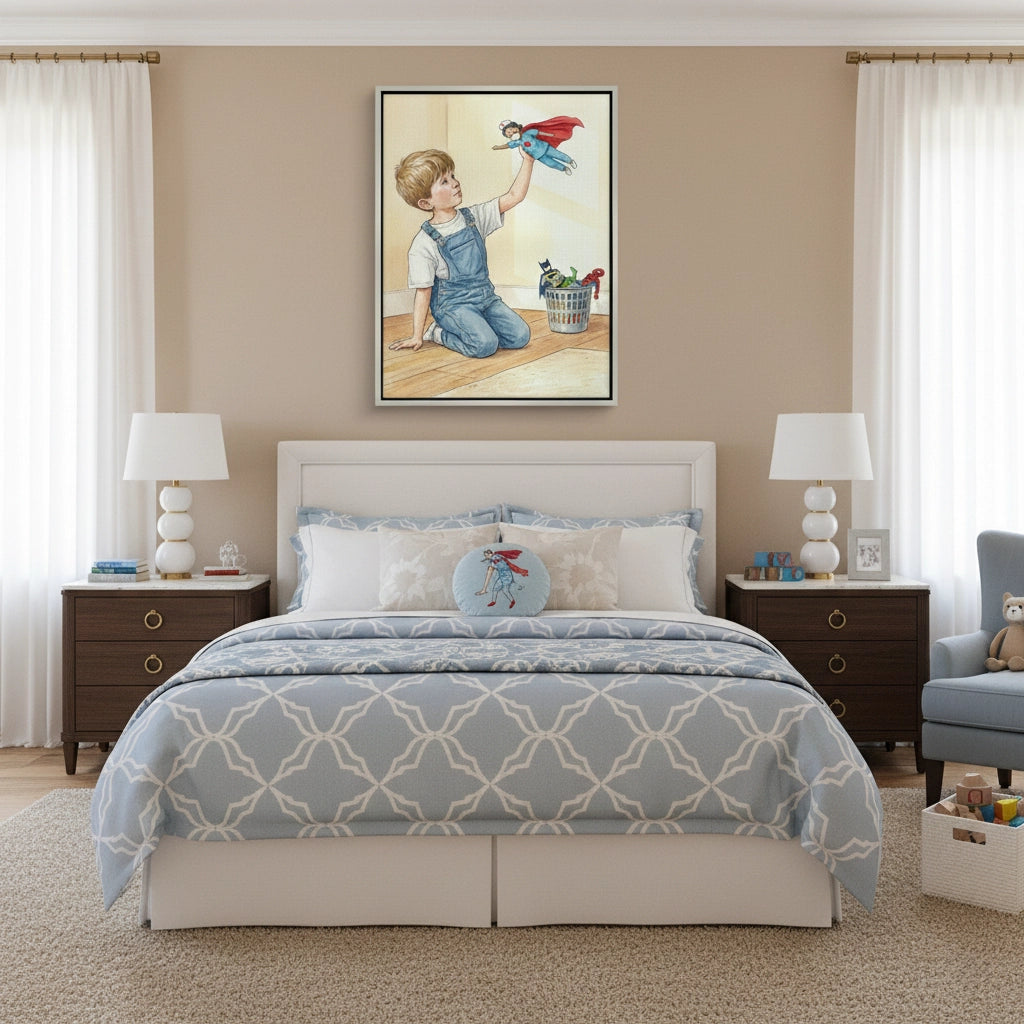 2The New Superhero - Canvas