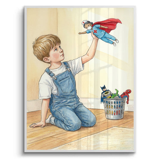 The New Superhero - Fine Art