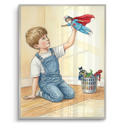 The New Superhero - Fine Art