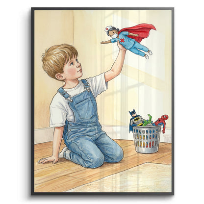 The New Superhero - Fine Art