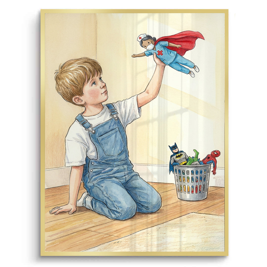 2The New Superhero - Fine Art