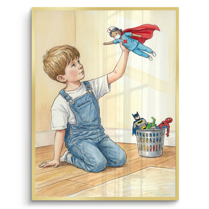 The New Superhero - Fine Art