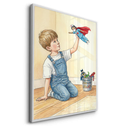 The New Superhero - Fine Art