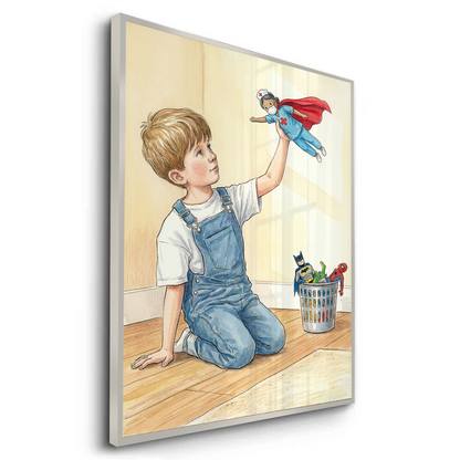 The New Superhero - Fine Art