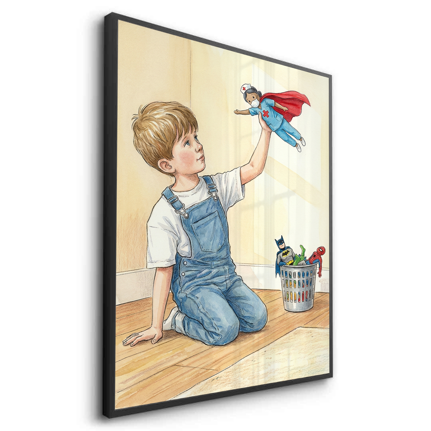 2The New Superhero - Fine Art