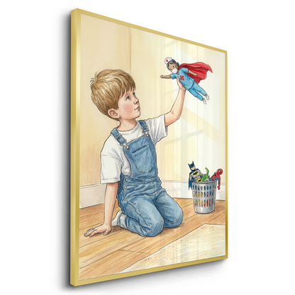 The New Superhero - Fine Art