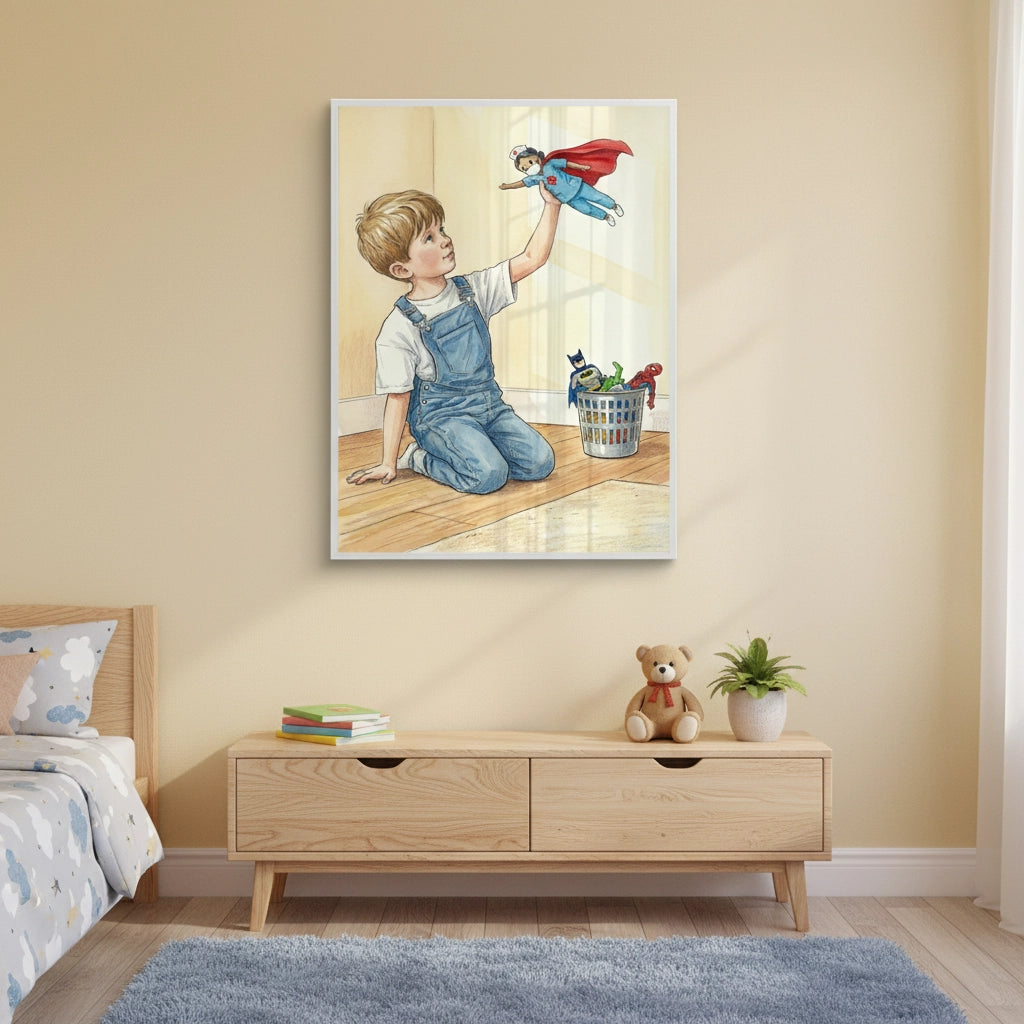 The New Superhero - Fine Art