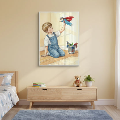 The New Superhero - Fine Art