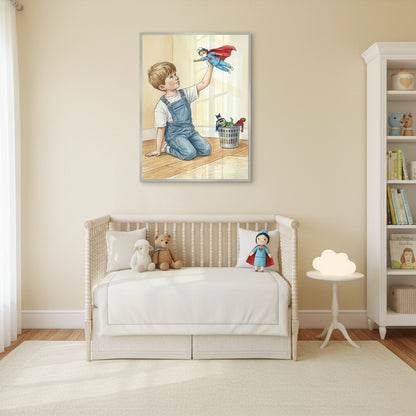 The New Superhero - Fine Art