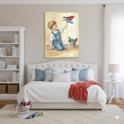 The New Superhero - Fine Art