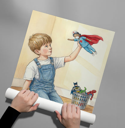 The New Superhero - Poster