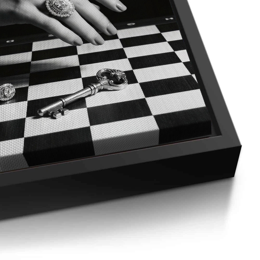 2The Queen’s Gambit Noir - Canvas