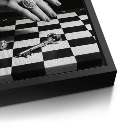 The Queen’s Gambit Noir - Canvas