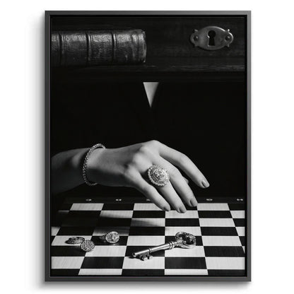 The Queen’s Gambit Noir - Canvas