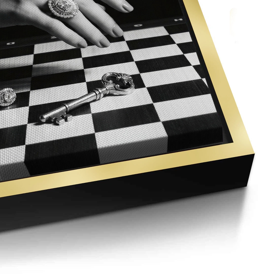 2The Queen’s Gambit Noir - Canvas