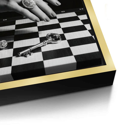The Queen’s Gambit Noir - Canvas