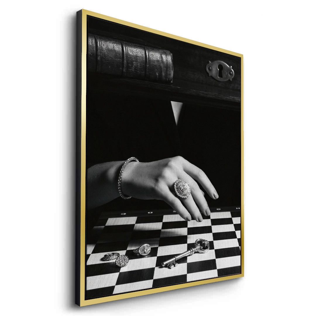 2The Queen’s Gambit Noir - Canvas