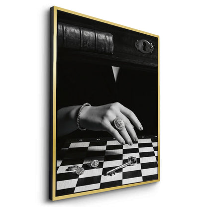The Queen’s Gambit Noir - Canvas