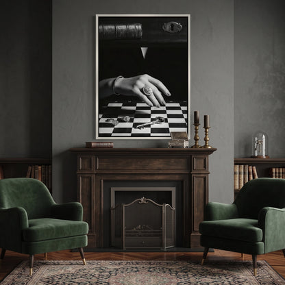 The Queen’s Gambit Noir - Canvas