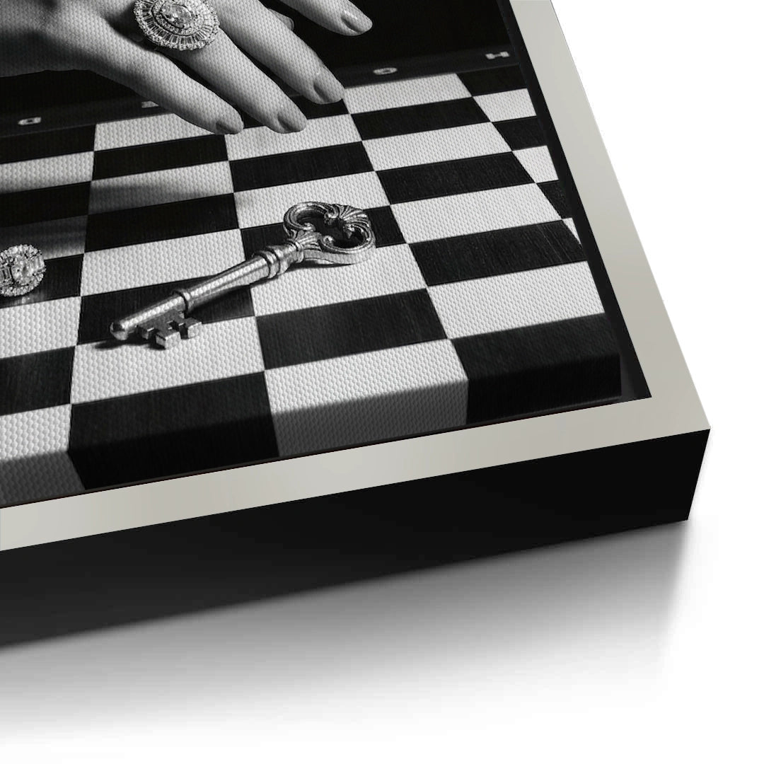2The Queen’s Gambit Noir - Canvas